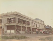 Geisha House, 1870s-1890s. Creator: Kusakabe Kimbei.