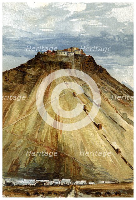 Taklakot Fort, Tibet, 1898. Artist: Unknown