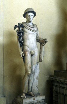 Hermes, Greek god. Artist: Unknown