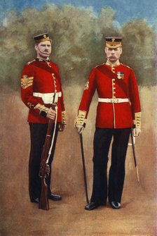 'The Grenadier Guards (Colour-Sergeant & Sergeant-Major)', 1901. Creator: Gregory & Co.