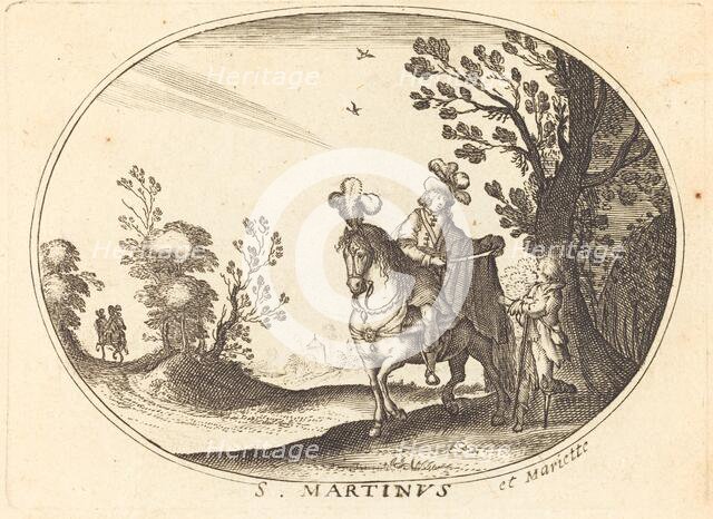 Saint Martin and the Beggar. Creator: Balthasar Moncornet.