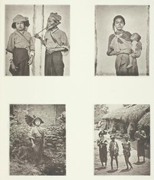 Pepohoan Women; Mode of Carrying Child; Costume of Baksa Women; Lakoli, c. 1868. Creator: John Thomson.