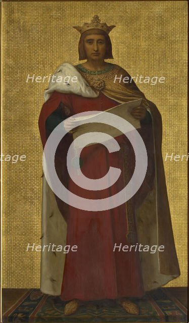 Duke John II of Brabant, 1872-1877. Creator: Gallait, Louis Joseph (1810-1877).