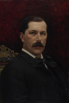 Portrait of Baron Delort de Gléon, 1883. Creator: Gunnar Berndtson.