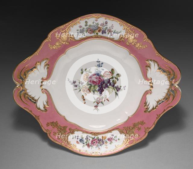 Stand for Covered Tureen (1 of 2), 1757. Creator: Sèvres Porcelain Manufactory (French, est. 1740).