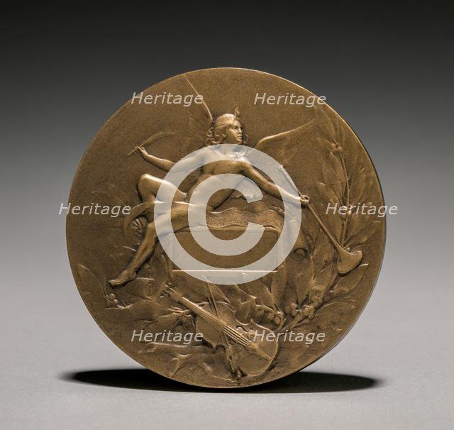Medal (reverse), 1900s. Creator: Marie Alexandre Lucien Coudray (French, 1864-1932).
