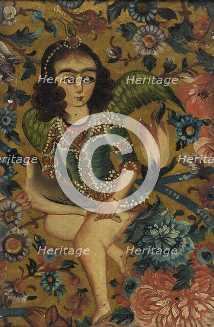 Angel with Bird, 19th century. Creator: Unknown.