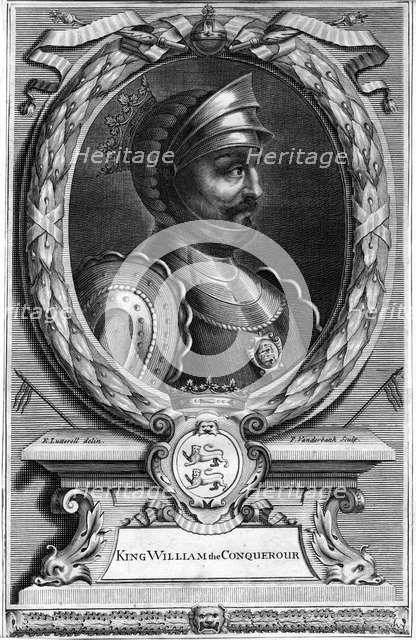 William the Conqueror.Artist: P Vanderbanck