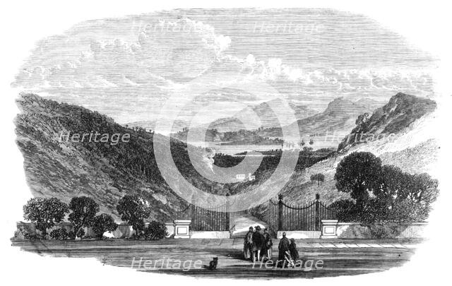 View of Porto Ferrajo, from the Villa San Martino, Elba, 1868. Creator: Unknown.