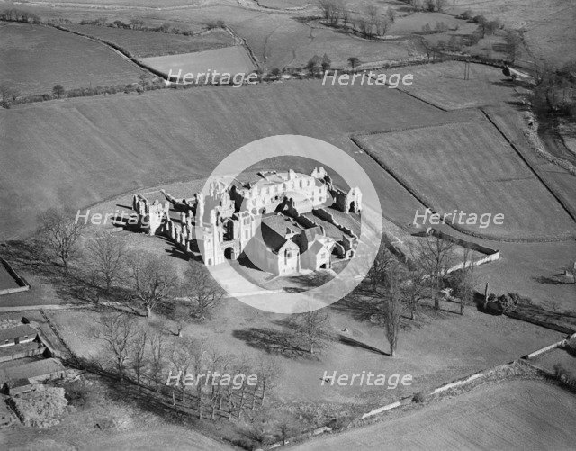 Castle Acre Priory, Norfolk, 1946. Artist: Aeropictorial Ltd.