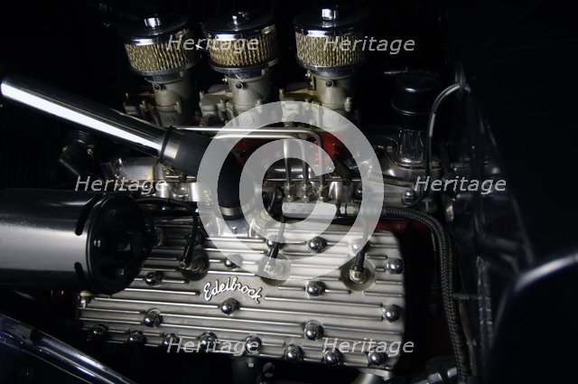 Ford Sedan custom 1934. Artist: Simon Clay.