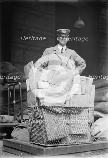 Post Office Department - Parcel Post, 1914. Creator: Harris & Ewing.