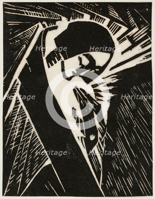 Praying Woman, about 1920. Creator: Emma von Schlangenhausen.