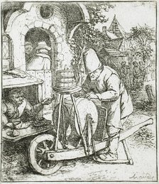 The Knife Grinder, c1682. Creator: Adriaen van Ostade.
