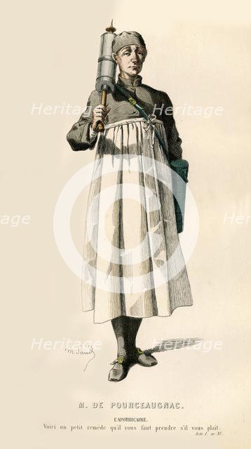 L'Apothicaire, 1868.  Creator: Unknown.