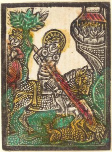 Saint George, 1470/1480. Creator: Workshop of the Master of the Aachen Madonna.