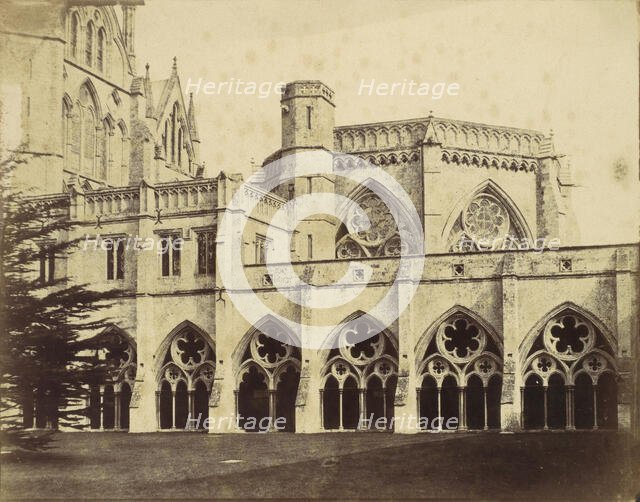 Salisbury Cathedral, 1850s. Creator: Unknown.