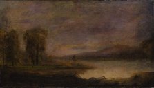 Landscape with Lake, 1864. Creator: Robert Seldon Duncanson.