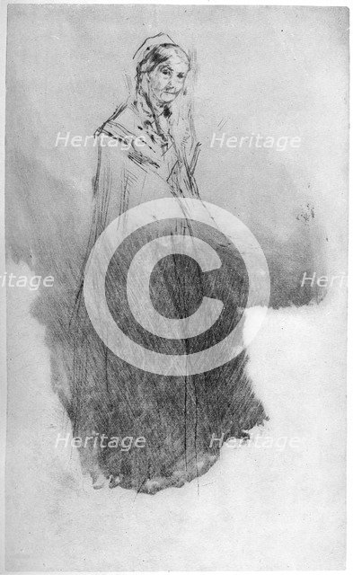 'Whistler's Mother', 19th century (1904).Artist: James Abbott McNeill Whistler