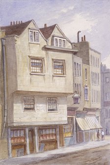 Fetter Lane, London, 1870. Artist: JT Wilson