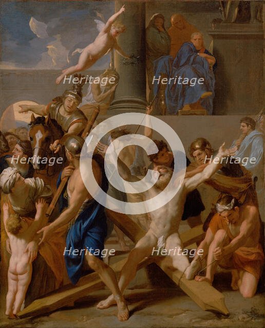 The Martyrdom of Saint Andrew, 1646-1647. Creator: Charles le Brun.