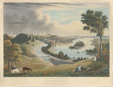 Richmond: From the Hill above the Waterworks, published 1834. Creator: William James Bennett.