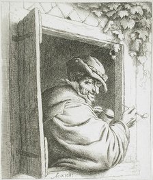 The Smoker at the Window, c1667. Creator: Adriaen van Ostade.