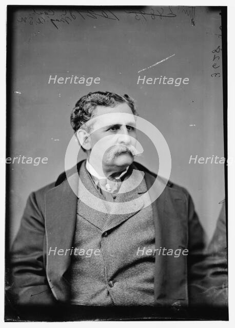 Major J.C. Cash, between 1870 and 1880. Creator: Unknown.