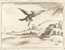 Eagle Losing an Old Feather, 1628. Creator: Jacques Callot.