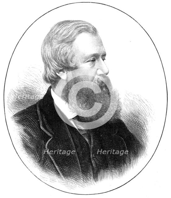 The late Mr. Shirley Brooks, 1874. Creator: Unknown.