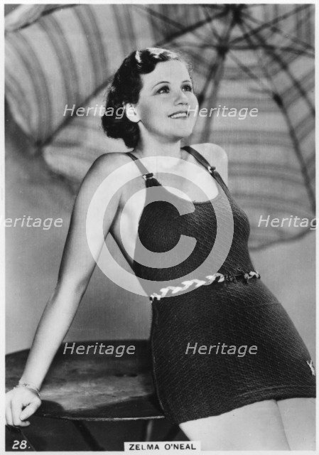 Zelma O'Neal, American actress, singer, and dancer, c1938. Artist: Unknown