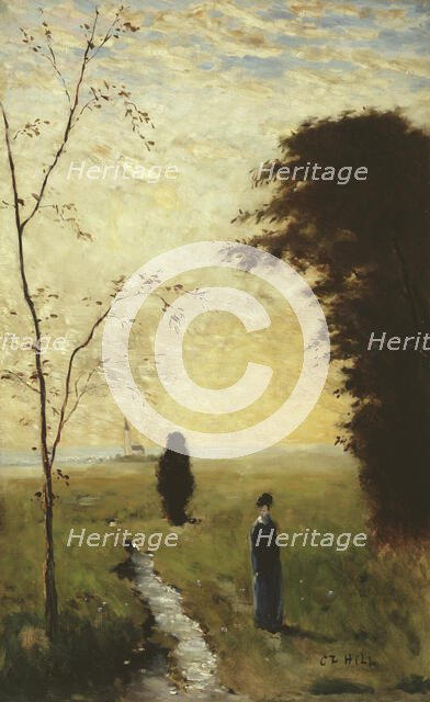 Sister Anna, 1877. Creator: Carl Fredrik Hill.