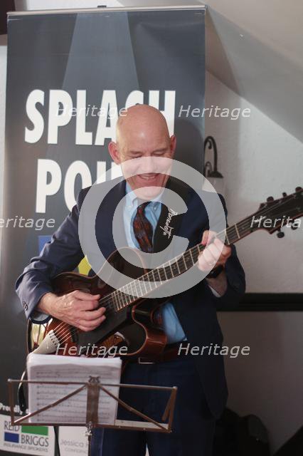 Wayne Wilkinson, Splash Point Jazz Club, Plough Inn, Rottingdean, East Sussex, UK, 17 May 2019. Creator: Brian O'Connor.