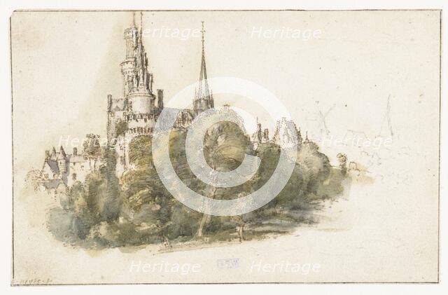 View of the Château d'Antonius in Antoine, 1633-1687. Creator: Gillis Neyts.