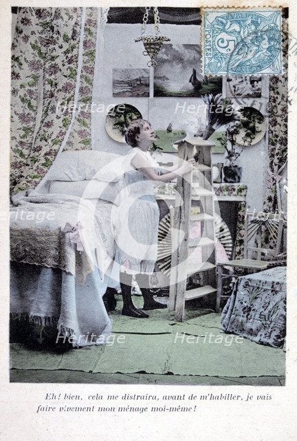 French Postcard, c1900. Artist: Unknown