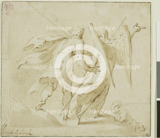 Tobias and the Angel, 1500/77. Creators: Michel Joseph Speeckaert, Hendrik de Clerck.