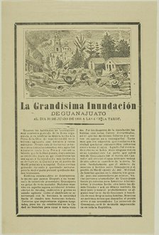 The Great Flood, n.d. Creator: José Guadalupe Posada.