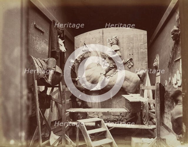 [Emmanuel Frémiet], 1880s-90s. Creator: Possibly by Edmond Bénard (French, 1838?1907).