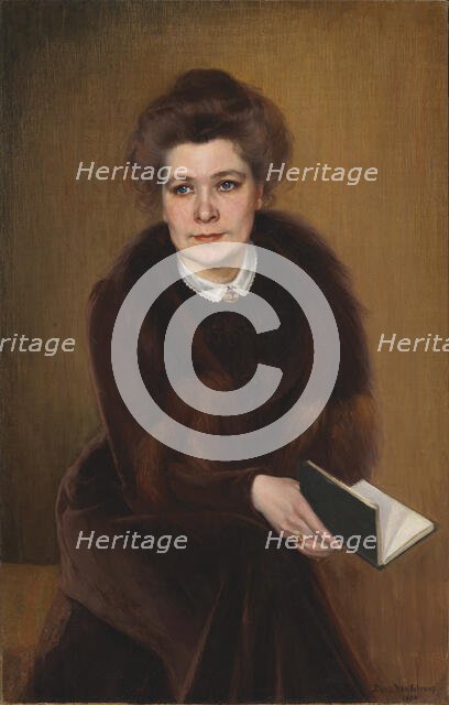 Irma (Portrait of the Artist's Sister), 1904. Creator: Dora Wahlroos.