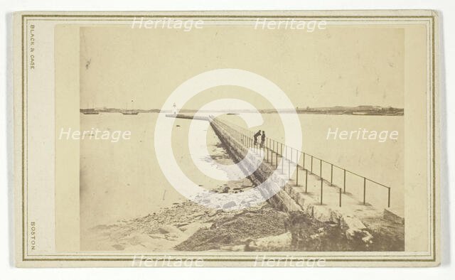 Goat Island, Lighthouse, 1864/67. Creators: Black & Case, James Wallace Black.