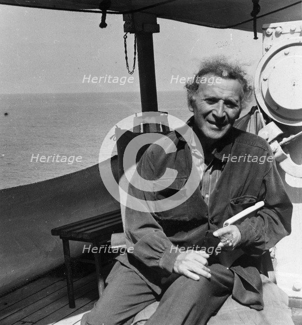 Marc Chagall (1887-1985), Russian-born French painter. Artist: Unknown