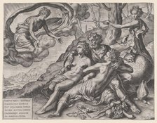 The Immortal Rewards of Virtue, 1564. Creator: Cornelis Cort.