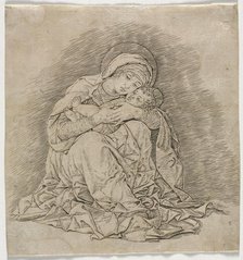 Virgin and Child, 1485-1491. Creator: Andrea Mantegna (Italian, 1431-1506).