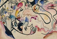 Watercolor No. 8 "Judgment Day", 1911-1912. Creator: Kandinsky, Wassily Vasilyevich (1866-1944).