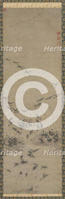 Geese Returning Home, 1500s. Creator: Unknown.