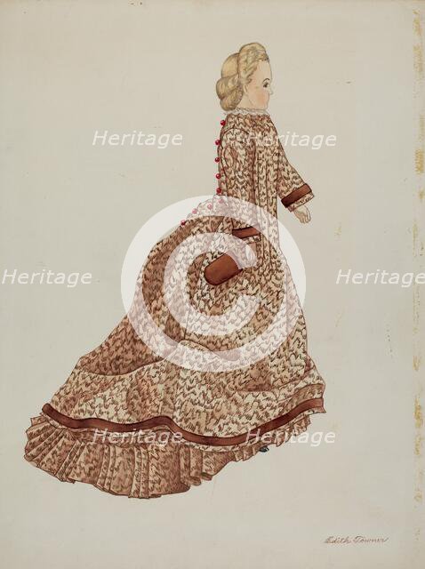 Doll - "Charlotte Blankenship", c. 1937. Creator: Edith Towner.