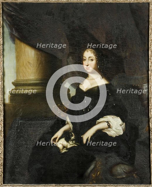 Portrait of Hedvig Eleonora of Holstein-Gottorp (1636-1715), Queen of Sweden, c. 1670. Creator: Ehrenstrahl, David Klöcker (1629-1698).