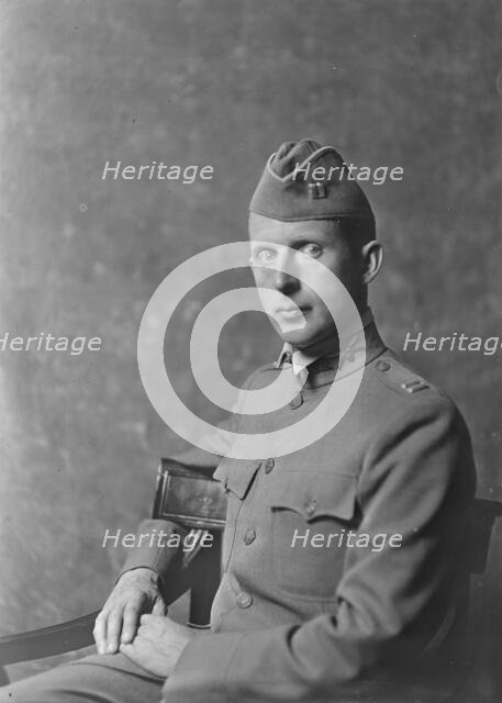 Captain Abram Poole, portrait photograph, 1918 Sept. 2. Creator: Arnold Genthe.