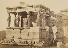 The Caryatid Porch of the Erechtheion, Athens, 1865. Creator: Konstantinos Dimitriou.