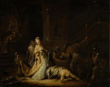 The Decapitation of St John the Baptist, c1750-1769. Creator: Johann Georg Trautmann